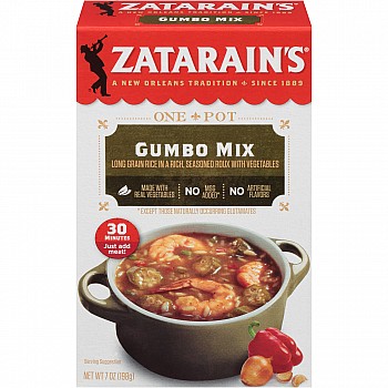 Zatarains Gumbo Mix with Rice