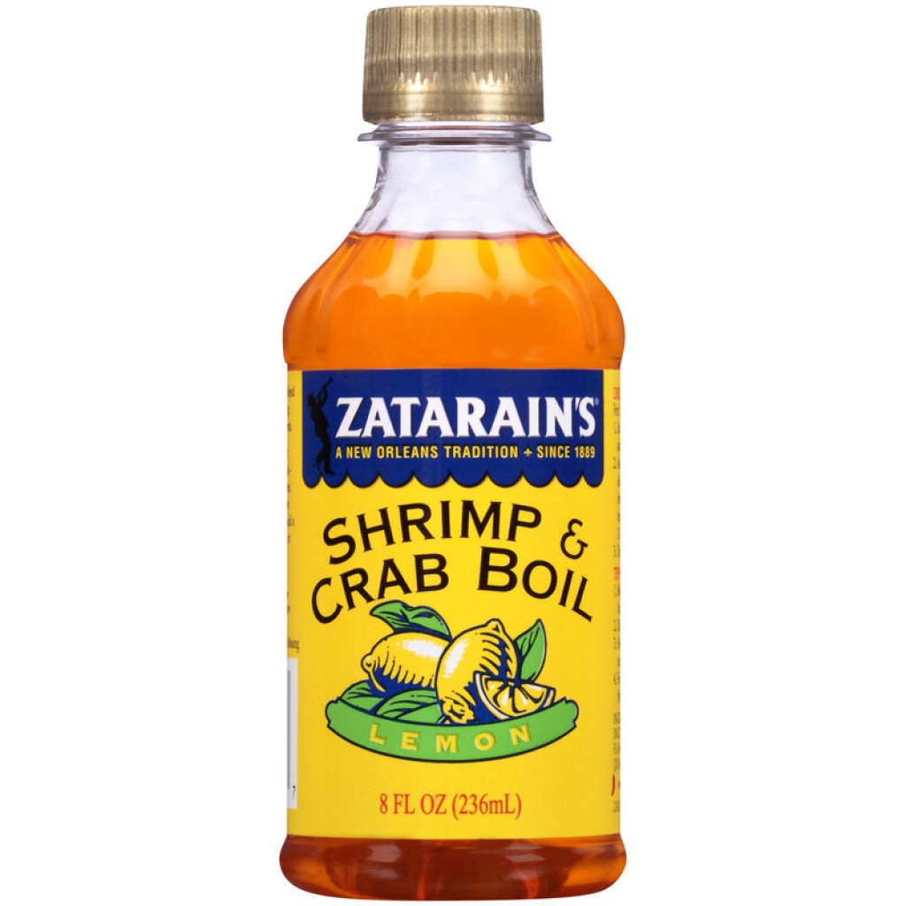 Zatarain's Lemon Liquid Crab and Shrimp Boil 8 oz Bottle - 071429145177
