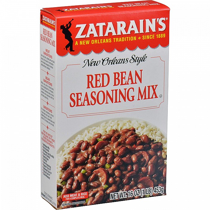 Zatarain's Red Bean Seasoning Mix 16 oz - 071429096257