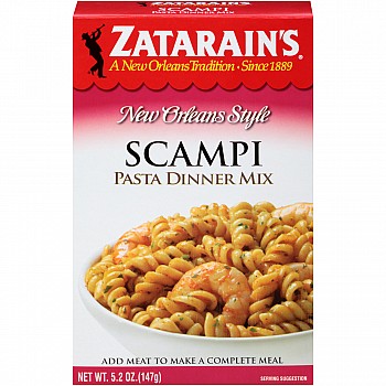 Zatarains Scampi Pasta Dinner