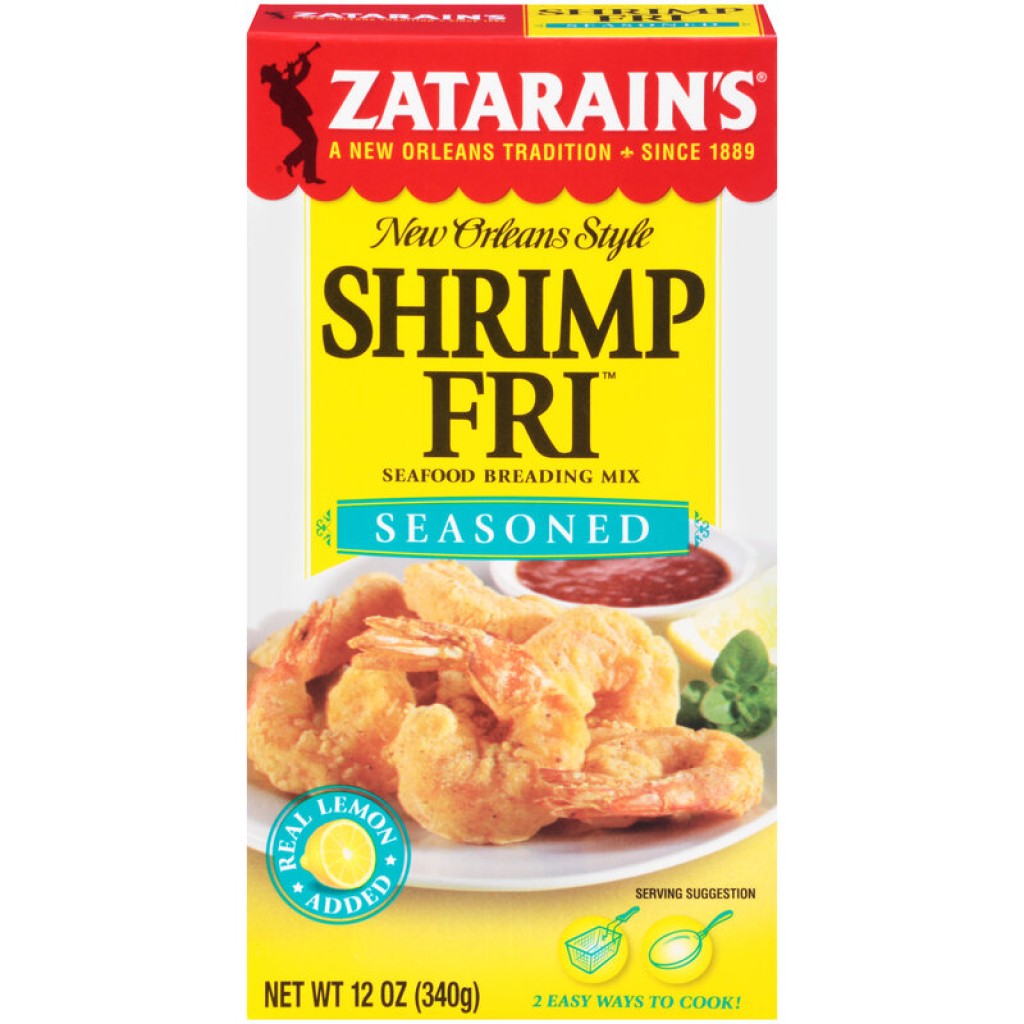 Zatarain's Seasoned Shrimp Fri 12 oz - 071429026445
