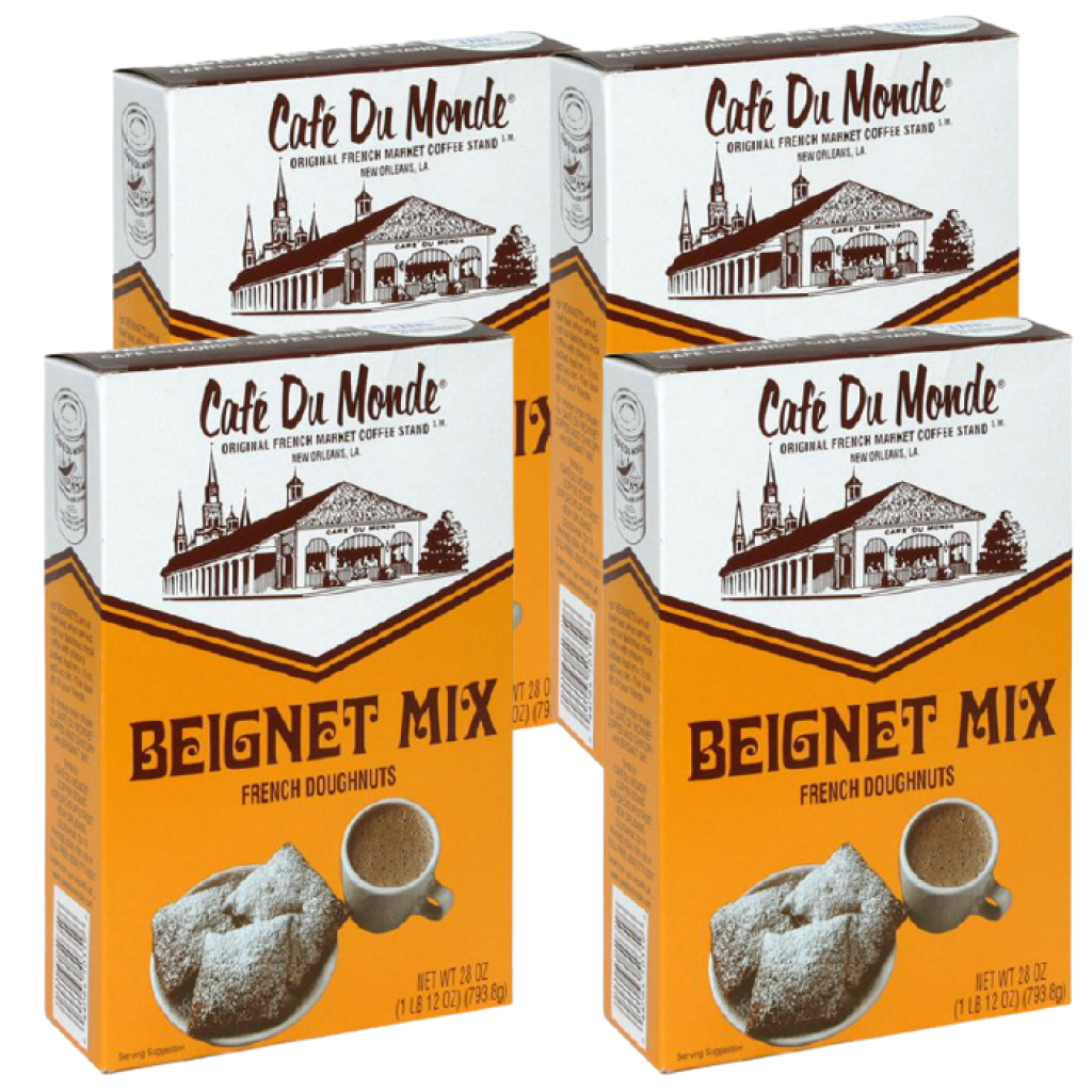Cafe du Monde Mix Beignet Mix 28 oz Pack of 4 - 742042531653