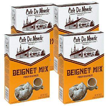 Cafe du Monde Mix Beignet Mix 28 oz Pack of 4