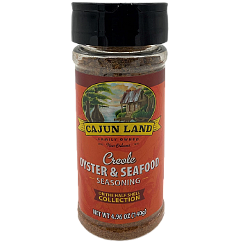 Cajun Land Creole Oyster & Seafood Seasoning 4.96 oz