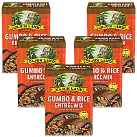 Cajun Land Gumbo & Rice Mix 7 oz Pack of 5