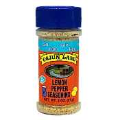 Cajun Land Salt Free Lemon Pepper Seasoning 2 oz