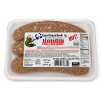 Cajun Original Pork Boudin Hot 1 lb