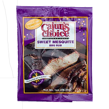 Cajun's Choice Sweet Mesquite BBQ Rub 1 oz