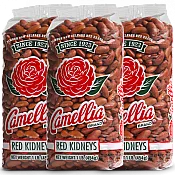 Camellia Brand Dry Red Kidney Beans 1lb - 3 pack