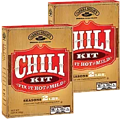 Carroll Shelby's Original Texas Chili 3.65 oz Pack of 2