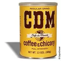 CDM Dark Roast Coffee & Chicory (Regular Grind Can) 13 oz
