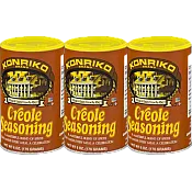 Konriko Creole Seasoning 6 oz Canister Pack of 3