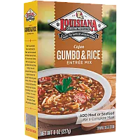 Louisiana Fish Fry Cajun Gumbo & Rice Mix 8 oz