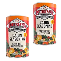 Louisiana Fish Fry Cajun Seasoning 8 oz - Pack of 2