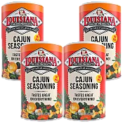 Louisiana Fish Fry Cajun Seasoning 8 oz - Pack of 4
