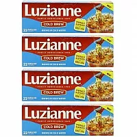 Luzianne Cold Brew Tea 22 count Family 4 Pack