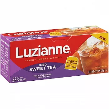Luzianne Family Size Iced Sweet Tea Bags 22