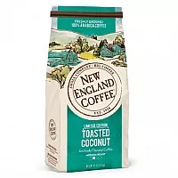 New England Coffee Toasted Coconut Ground 11 oz Bag