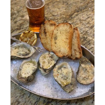 Bayou Carlin Garlic Parmesan Grilled Oyster Kit (6-Pack)