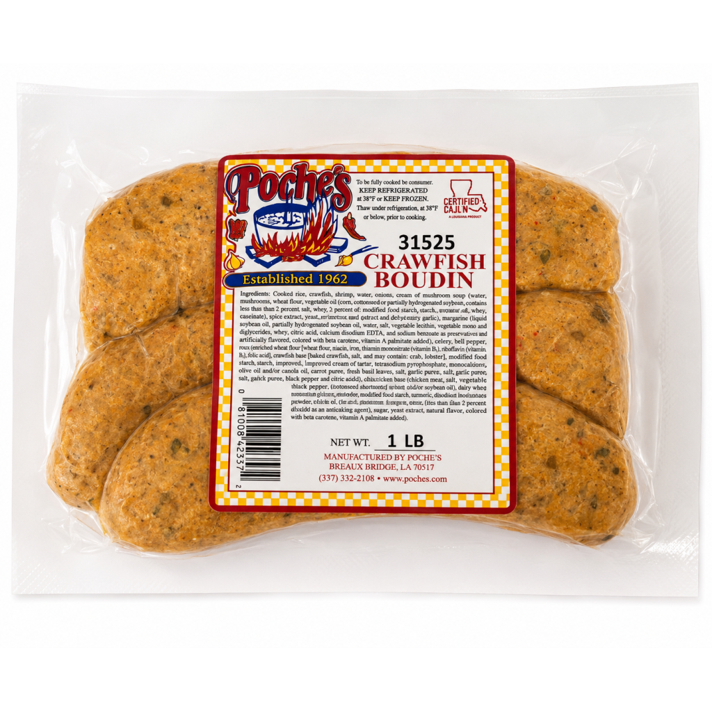 Poche’s Crawfish Boudin