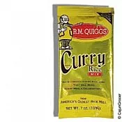R.M. Quiggs Curry Rice Mix 7 oz