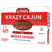 Richard's Hot Smoked Sausage 4 lb