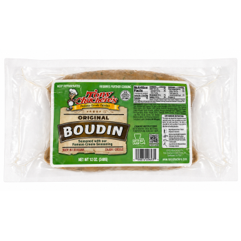 Tony Chachere’s Original Boudin 12 oz Cajun pork rice sausage