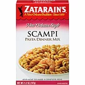 Zatarain's Scampi Pasta Dinner