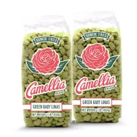 Camellia Green Baby Lima Beans 1 lb - 2 Pack