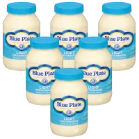 Blue Plate Light 30 oz Mayonnaise Pack of 6