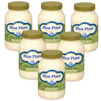 Blue Plate Olive Oil Mayonnaise 30 oz Pack of 6