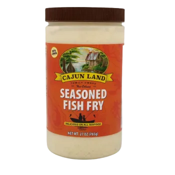 Cajun Land Seasoned Fish Fry 27 oz