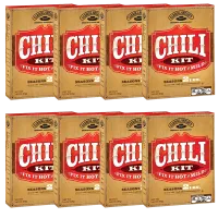Carroll Shelby's Original Texas Chili 3.65 oz Pack of 8