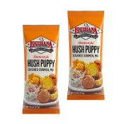 Louisiana Fish Fry Hush Puppy Seasoned Cornmeal Mix 7.5 oz - Pack of 2