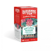 Luzianne Mint & Rose Blossom Flavored Green Tea 18 count Luzianne Mint & Rose Blossom Flavored Green Tea 18 count
