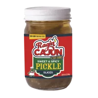 Ragin Cajun Pickle Slices( sweet & spicy )