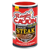 Ragin Cajun Sizzlin' Steak Seasoning 8 oz