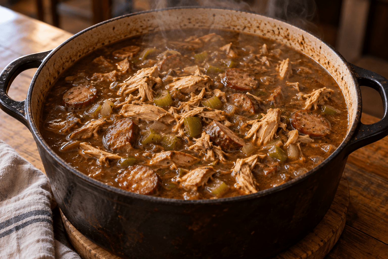 Gumbo Gift Cooler with Andouille, Tasso & Roux Mix