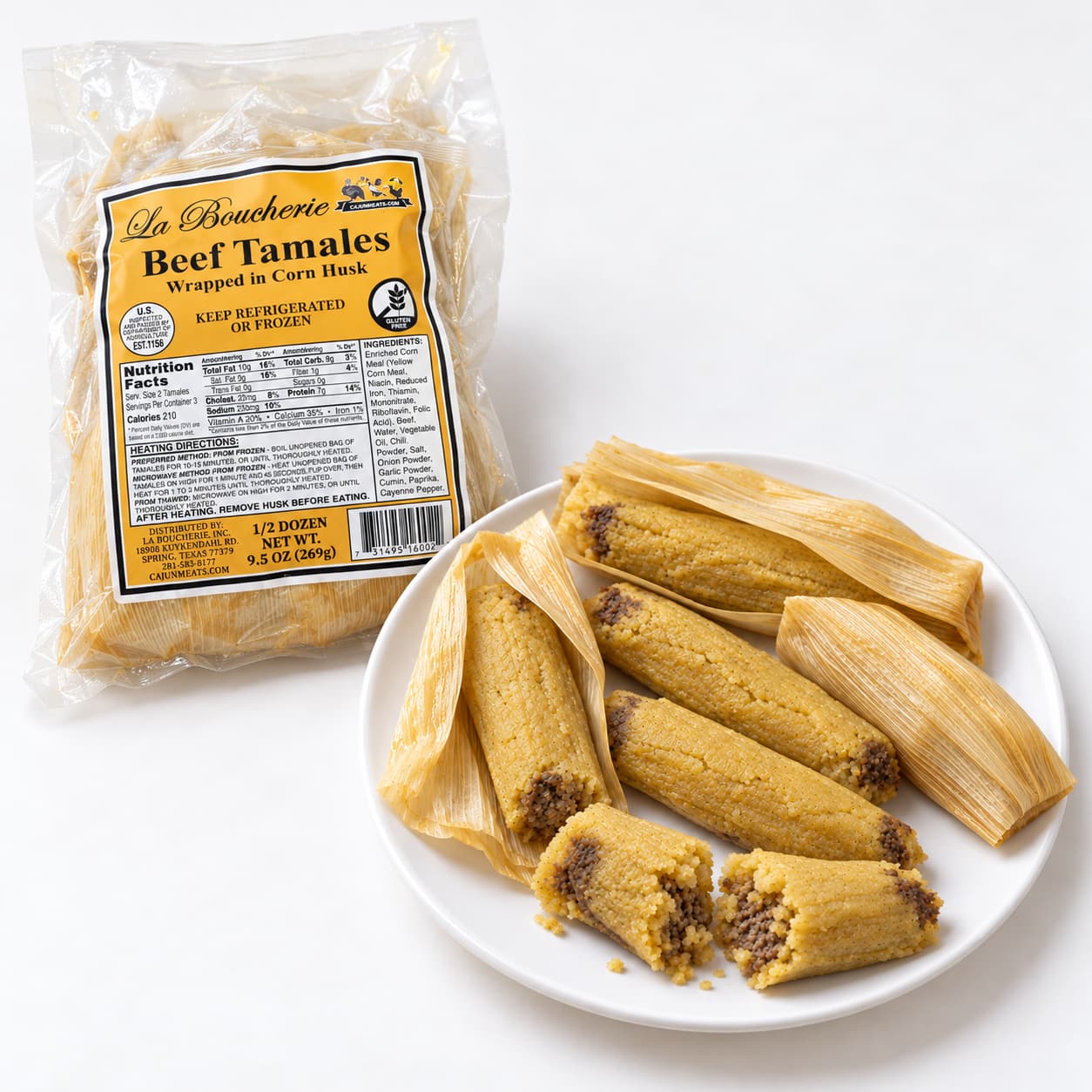 La Boucherie Beef Tamales 6 Pack