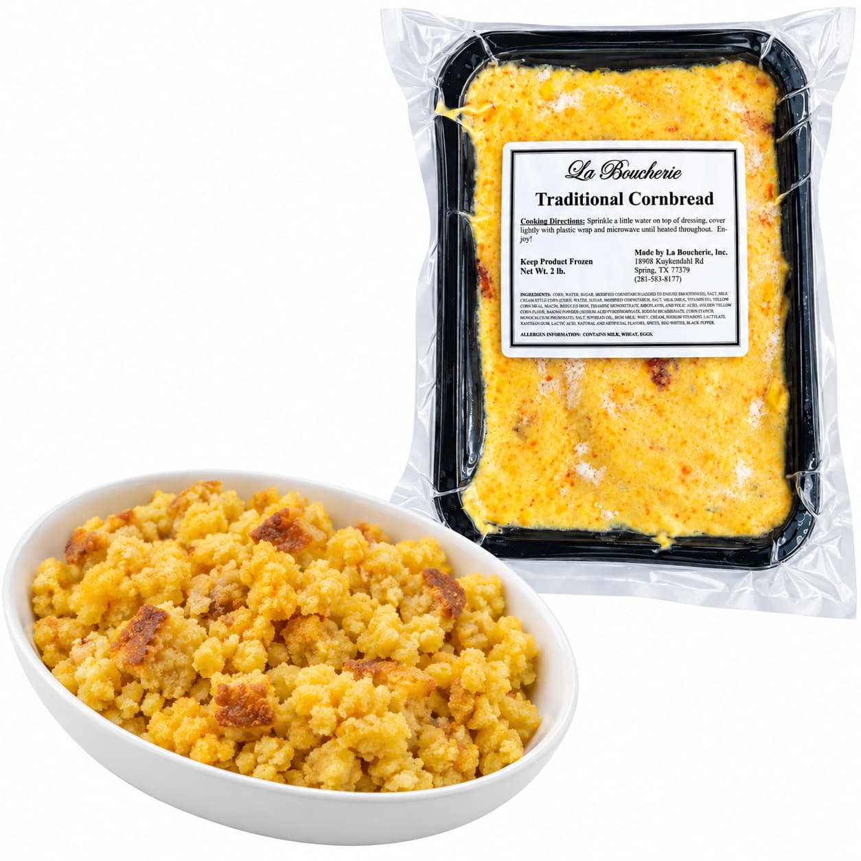 La Boucherie Traditional Cornbread Dressing 2 lb