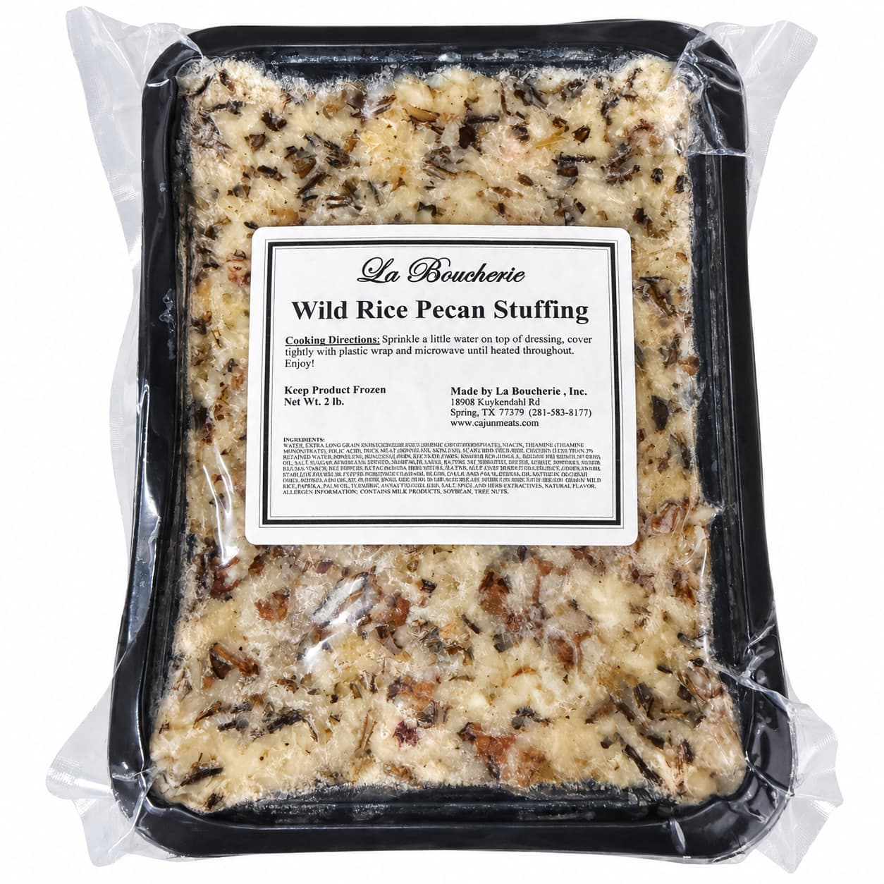 La Boucherie Wild Rice Pecan Dressing 2 lb
