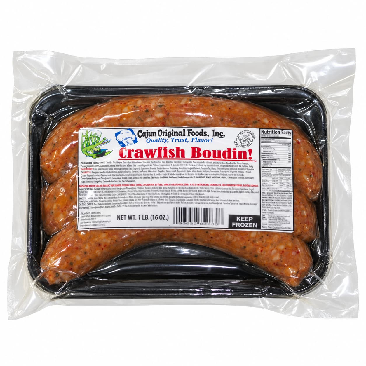 Cajun Original Crawfish Boudin