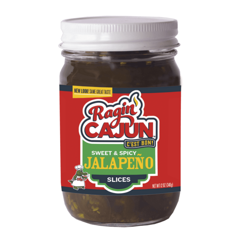 Ragin Cajun Candied Jalapeno Slices 12 oz