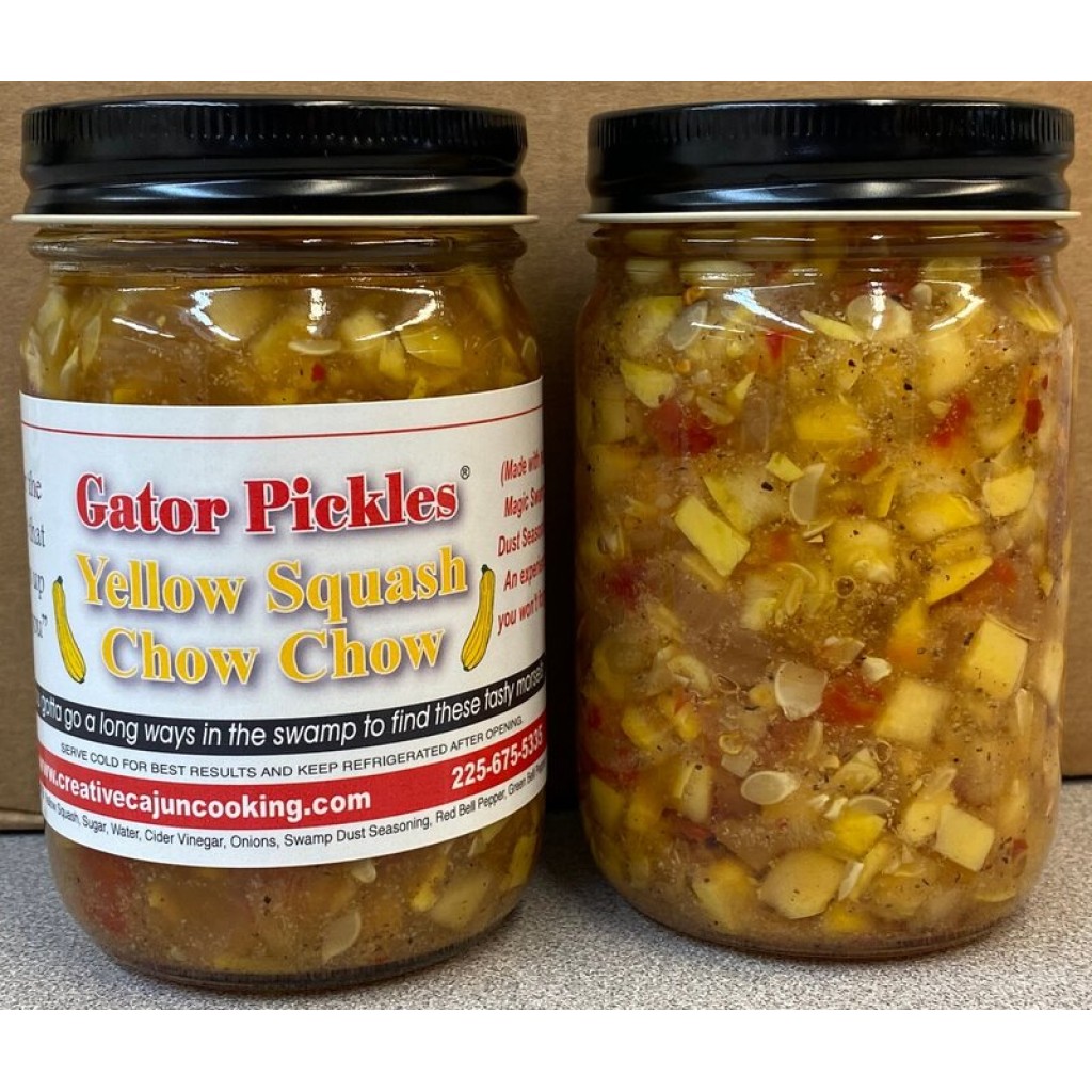 Gator Pickles Yellow Squash Chow-Chow