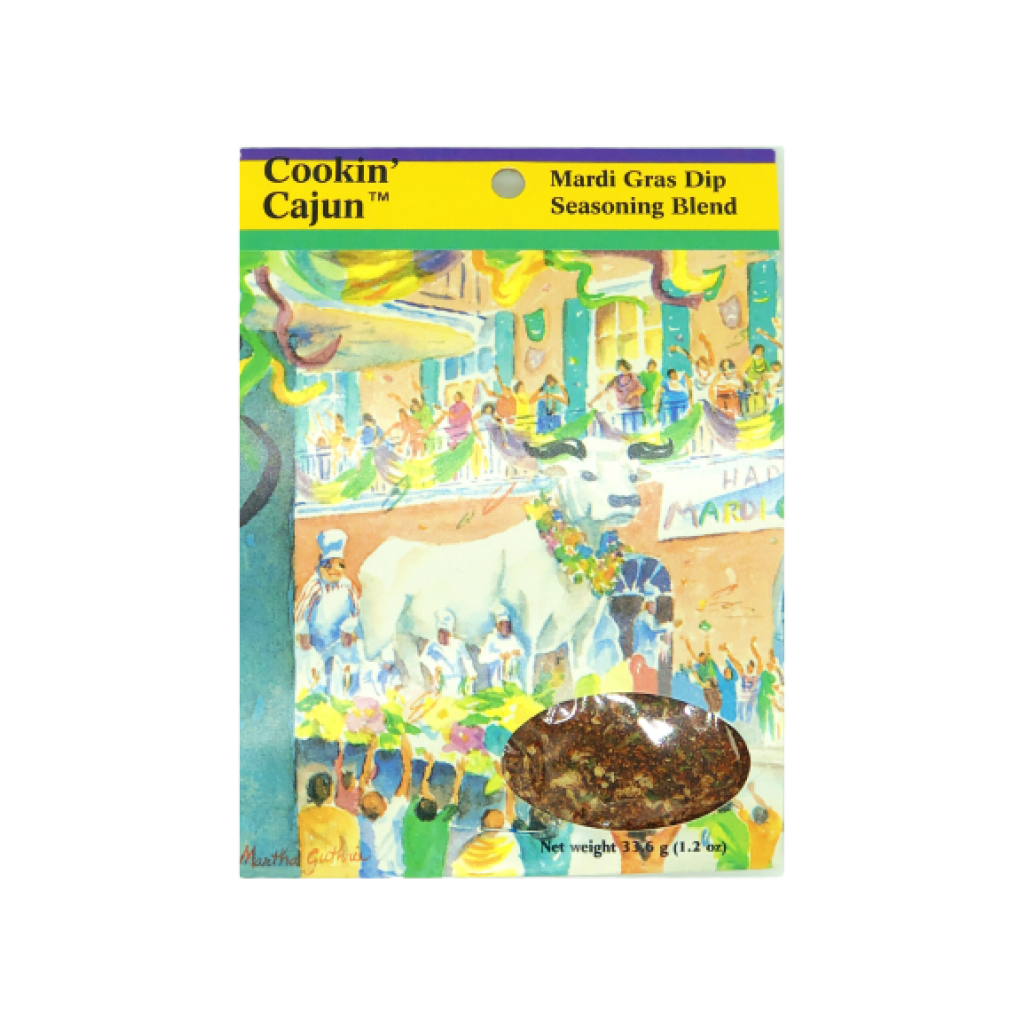 Creole Delicacies Mardi Gras Dip