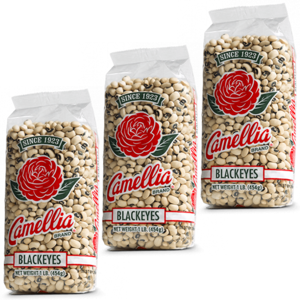 Camellia Black Eye Peas 1 pound - 3 Pack