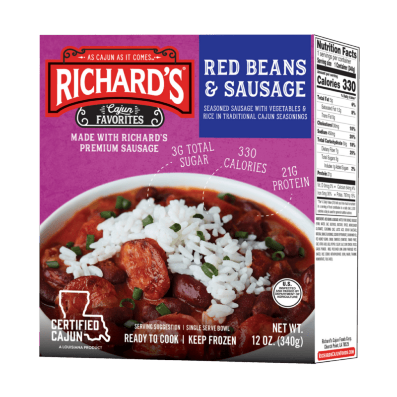 Richard's Red Beans and Sausage single serve