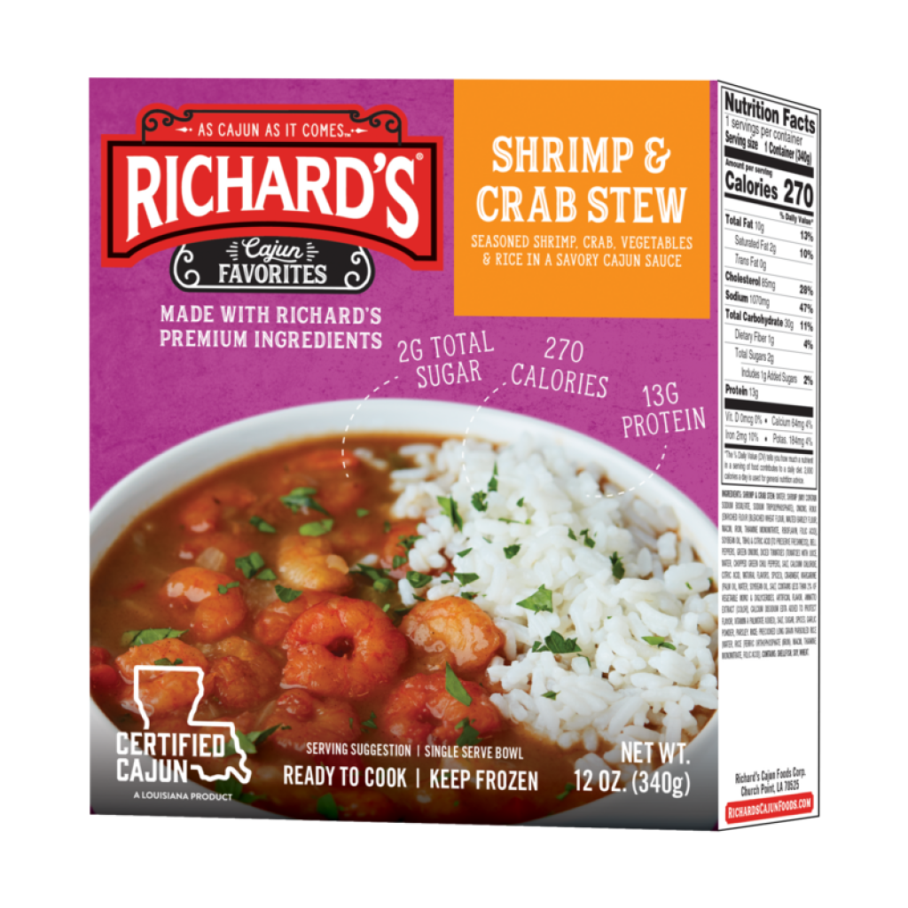 Richard's Frozen Shrimp & Crab Stew — Single Serve
