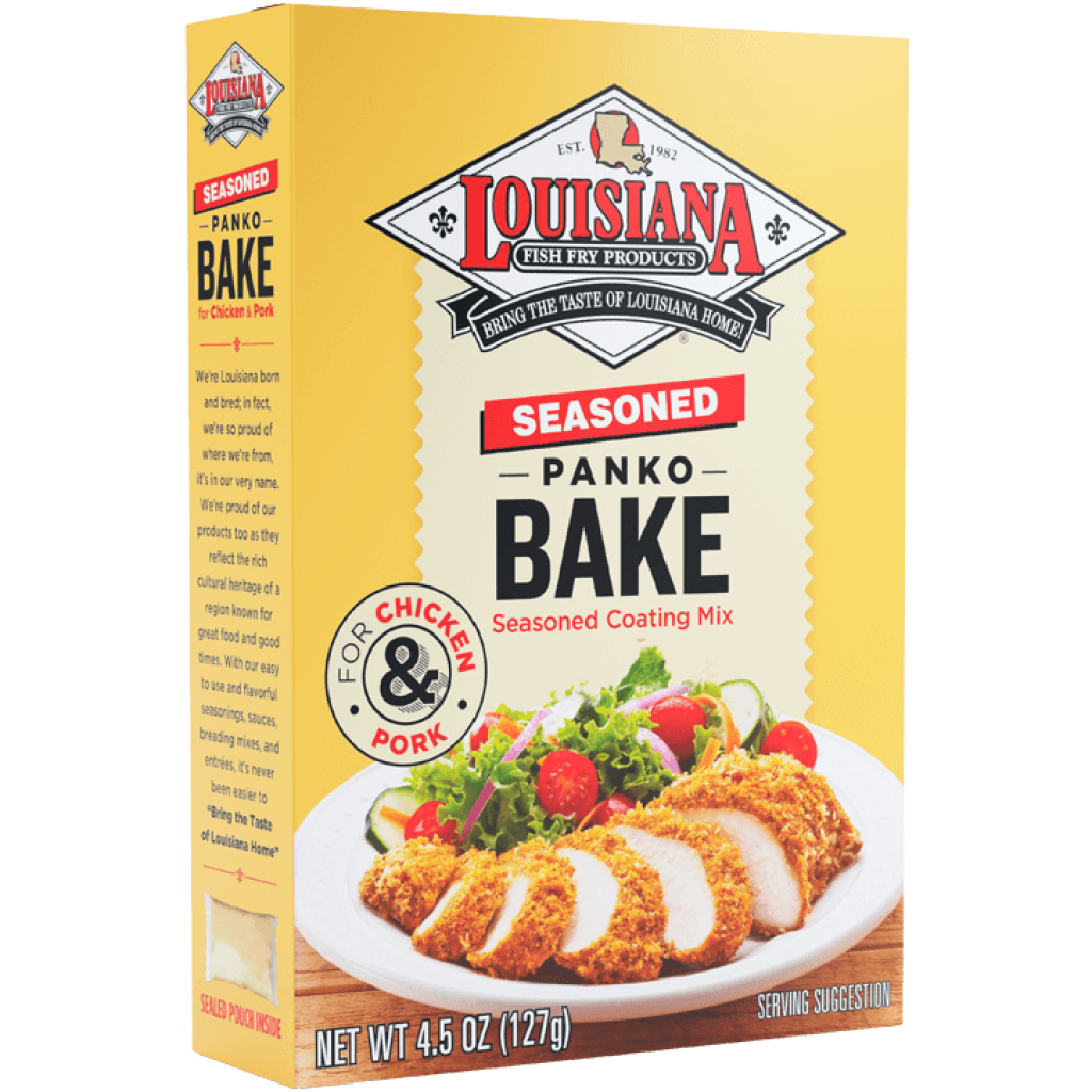 Louisiana Fish Fry Seasoned Panko Bake