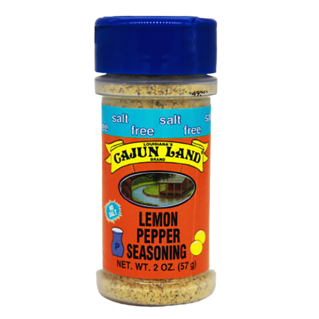Cajun Land Salt Free Lemon Pepper Seasoning